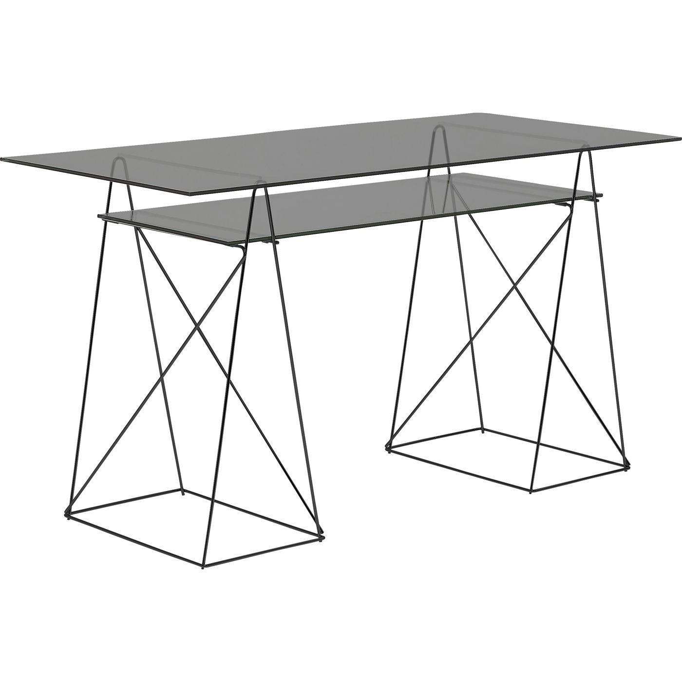 Kare Design Polar bureauvoet zwart 2st