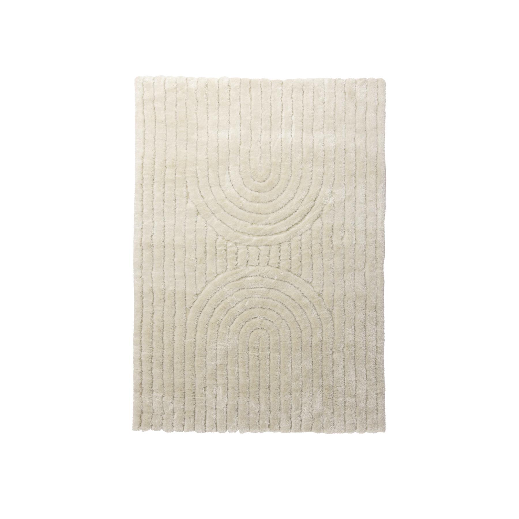 Fjôrd - Vloerkleed Wit - 230x160cm - Niklas