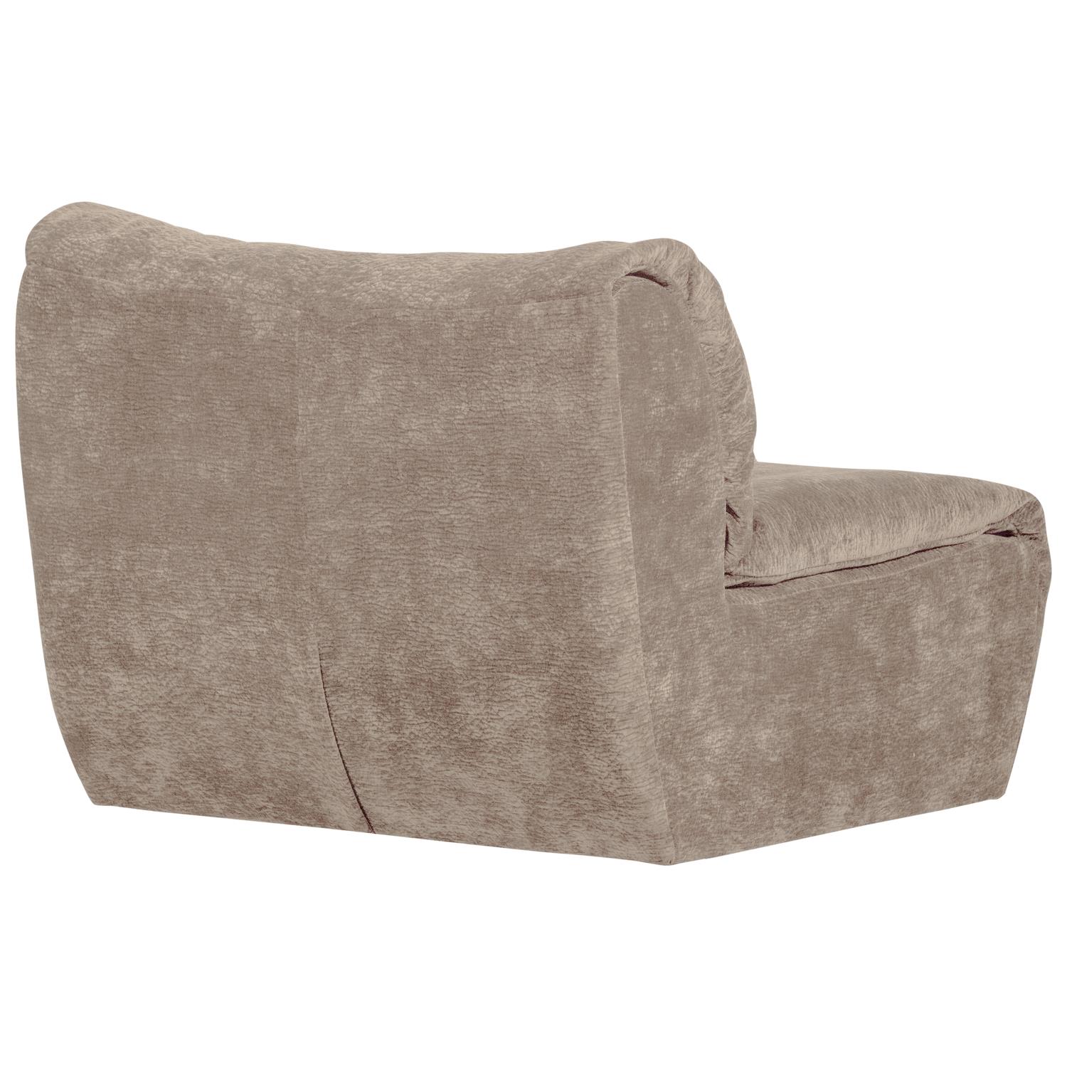 WOOOD Baggy 1-Zits Element - Zand - 3D Chenille - 81x91x101