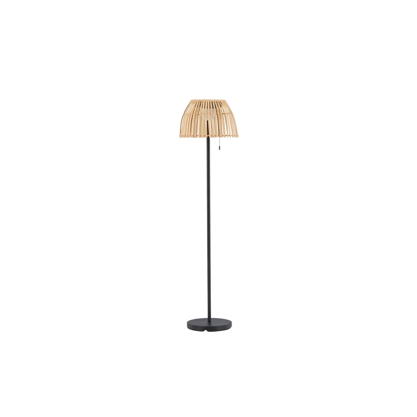 Fjôrd - Buiten Vloerlamp Bruin|Zwart - Ø40x150cm - Mabis
