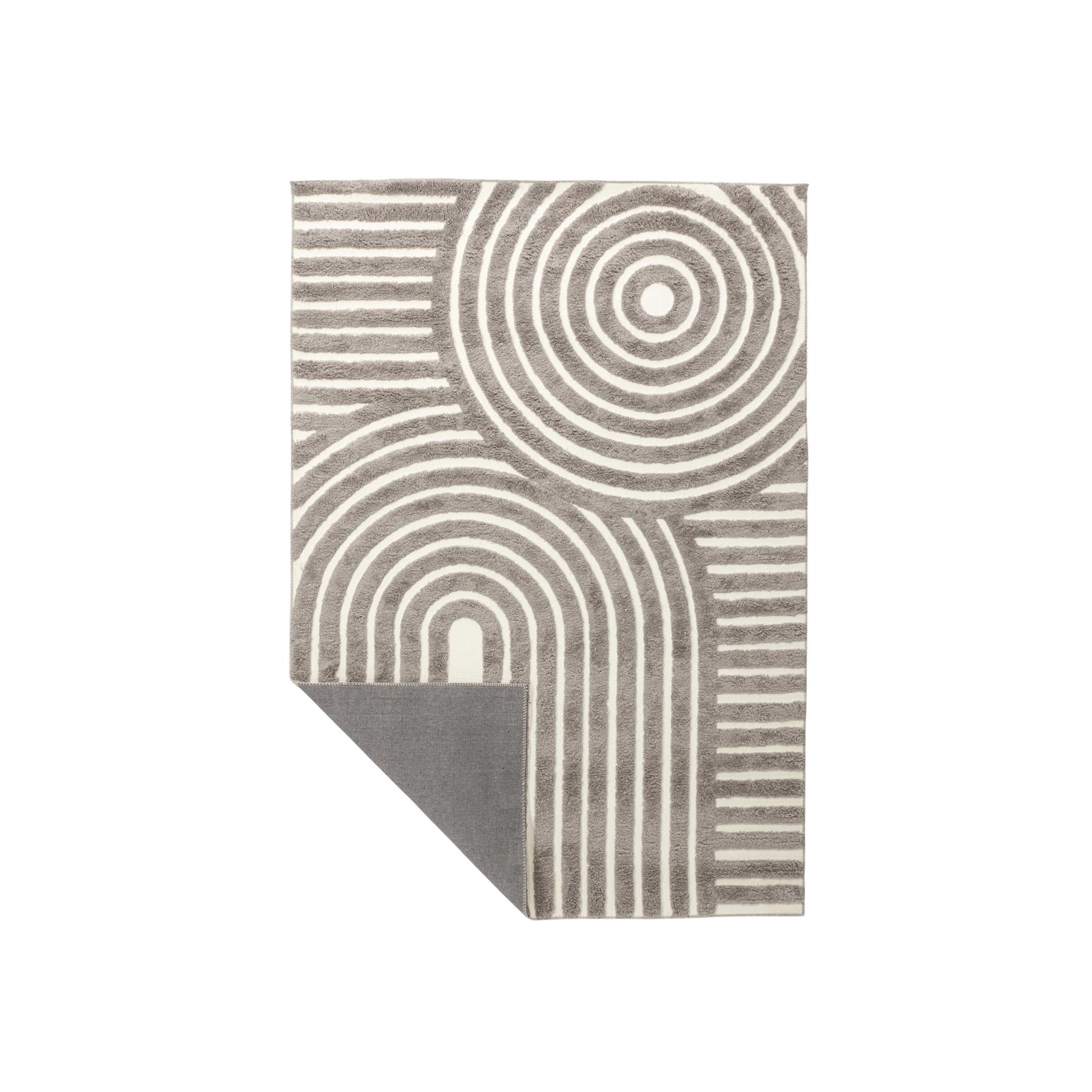 Fjôrd - Vloerkleed Grijs|Wit - 290x200cm - Nikita
