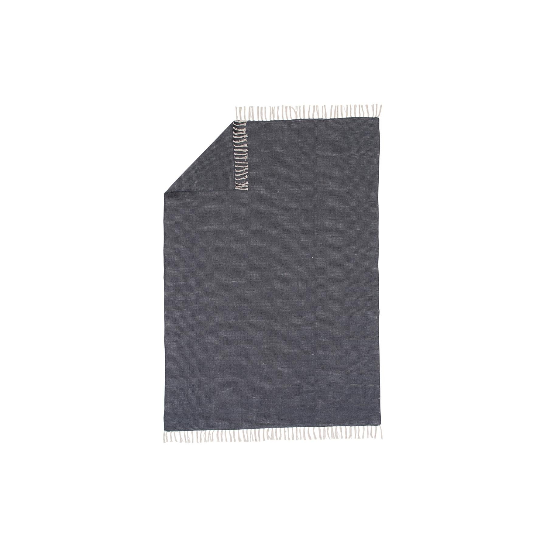 Fjôrd - Vloerkleed Donkergrijs - 170x240cm - Panipat