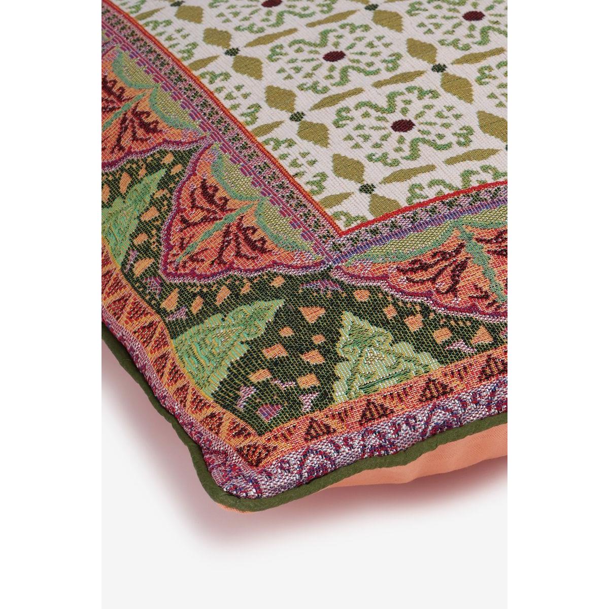 Sissy-Boy Multicolour jacquard kussen met dessin