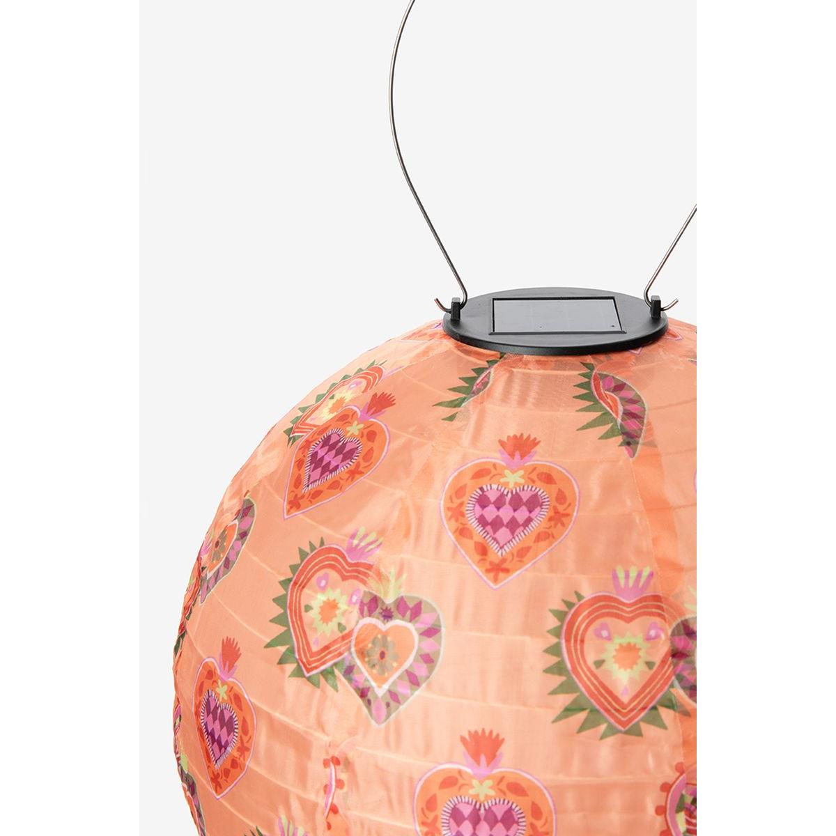 Sissy-Boy Oranje lantaarn met hartjes print