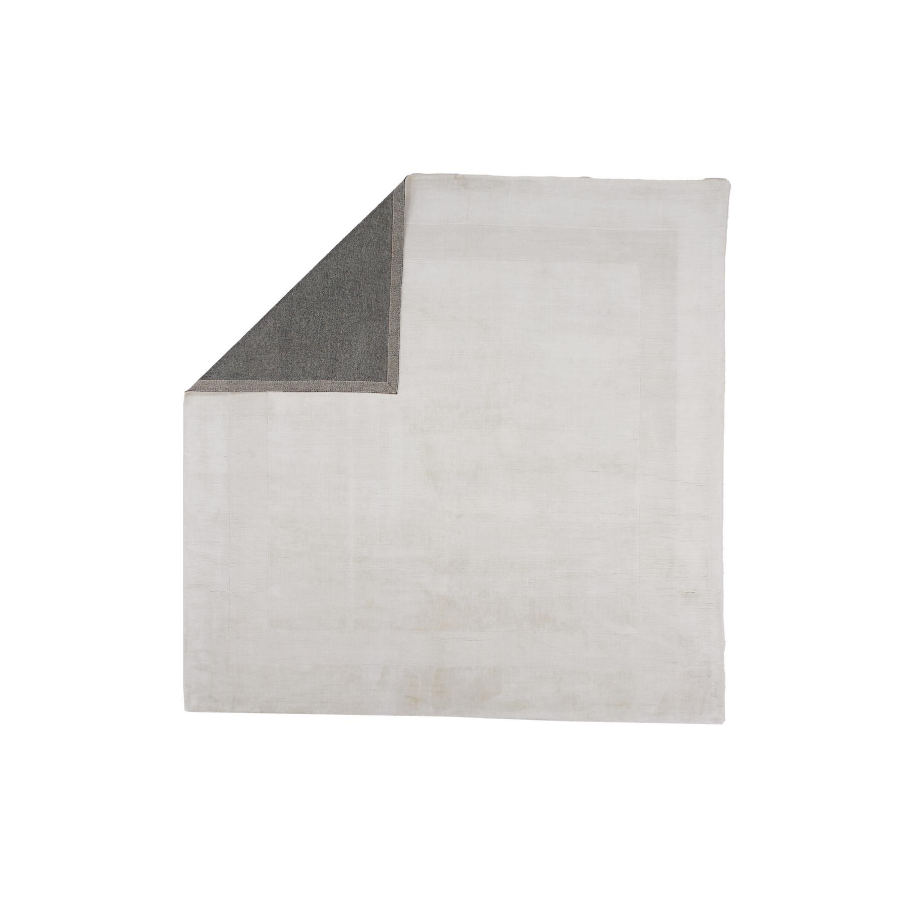 Fjôrd - Vloerkleed Wit - 240x240cm - Boston