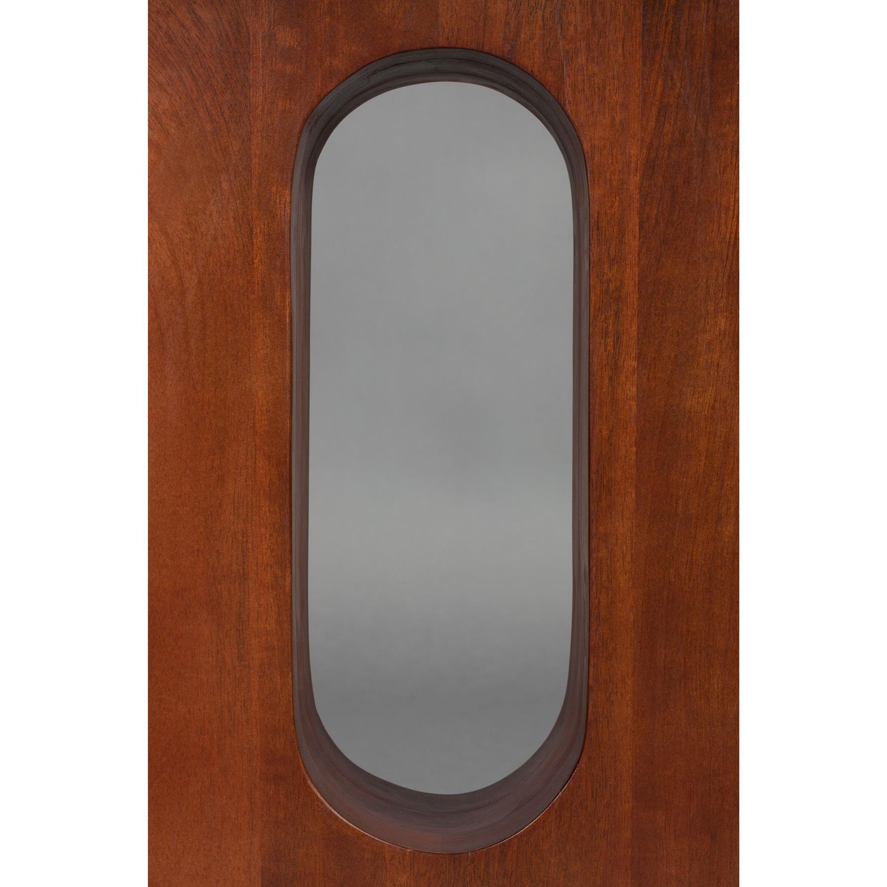 Dutchbone Pilaster Bijzettafel Rechthoek Mangohout Bruin
