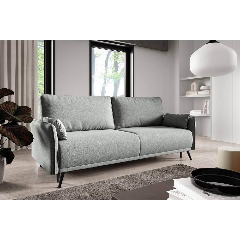 NADUVI Collection Slaapbank Seriate chenille met opbergruimte
