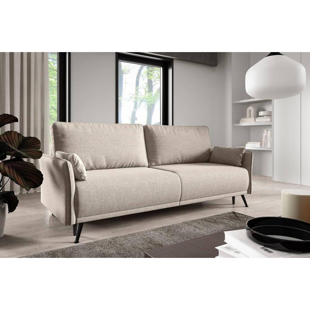 NADUVI Collection Slaapbank Seriate chenille met opbergruimte