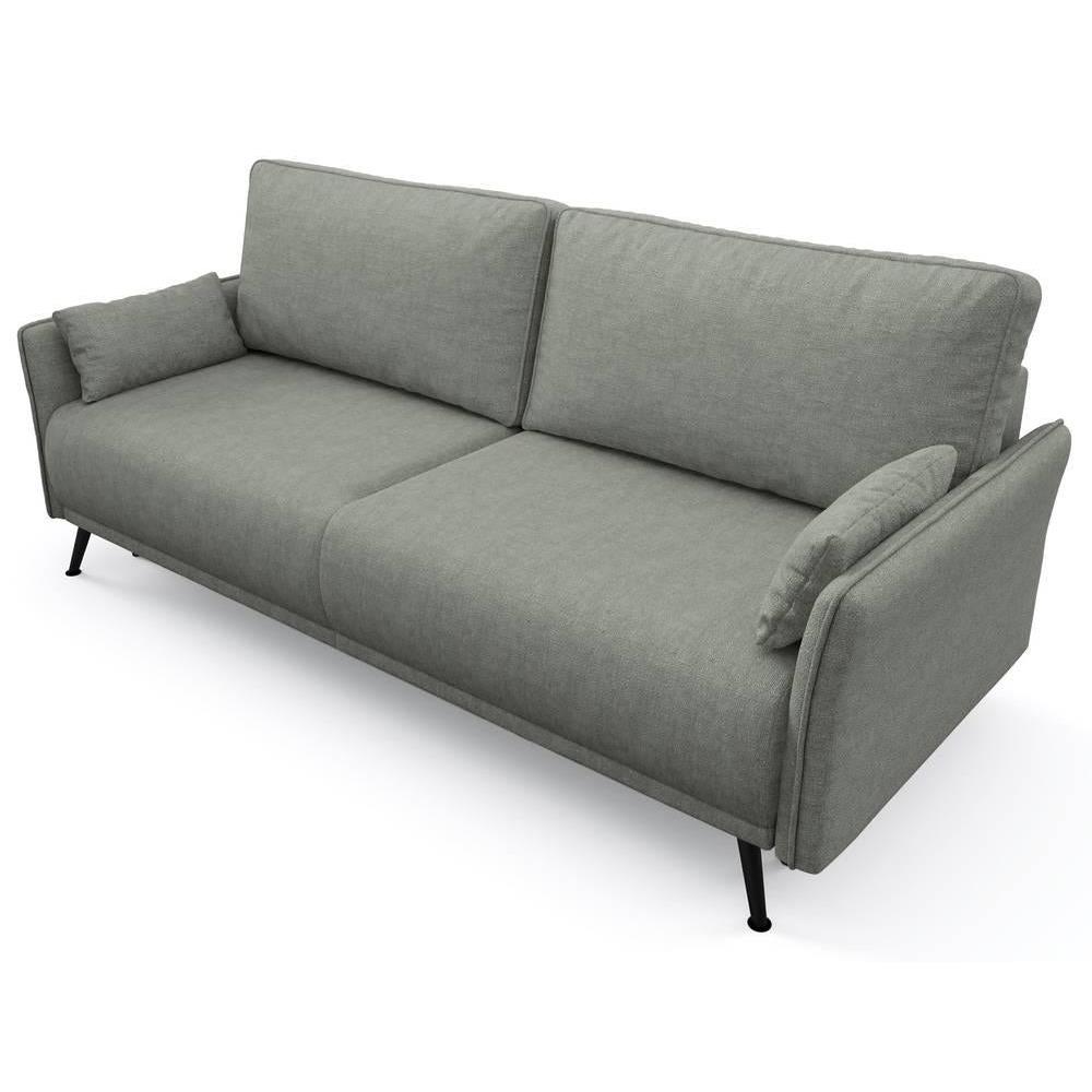 NADUVI Collection Slaapbank Seriate chenille met opbergruimte