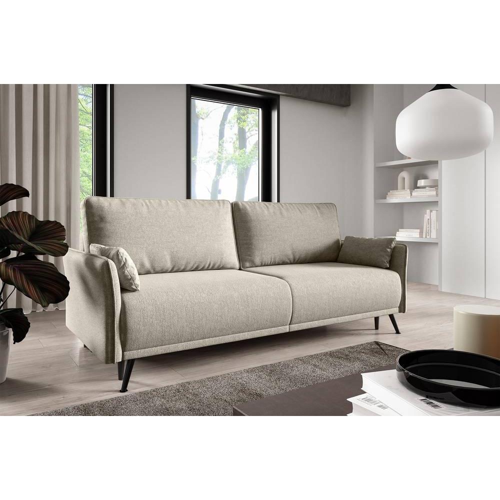 NADUVI Collection Slaapbank Seriate chenille met opbergruimte