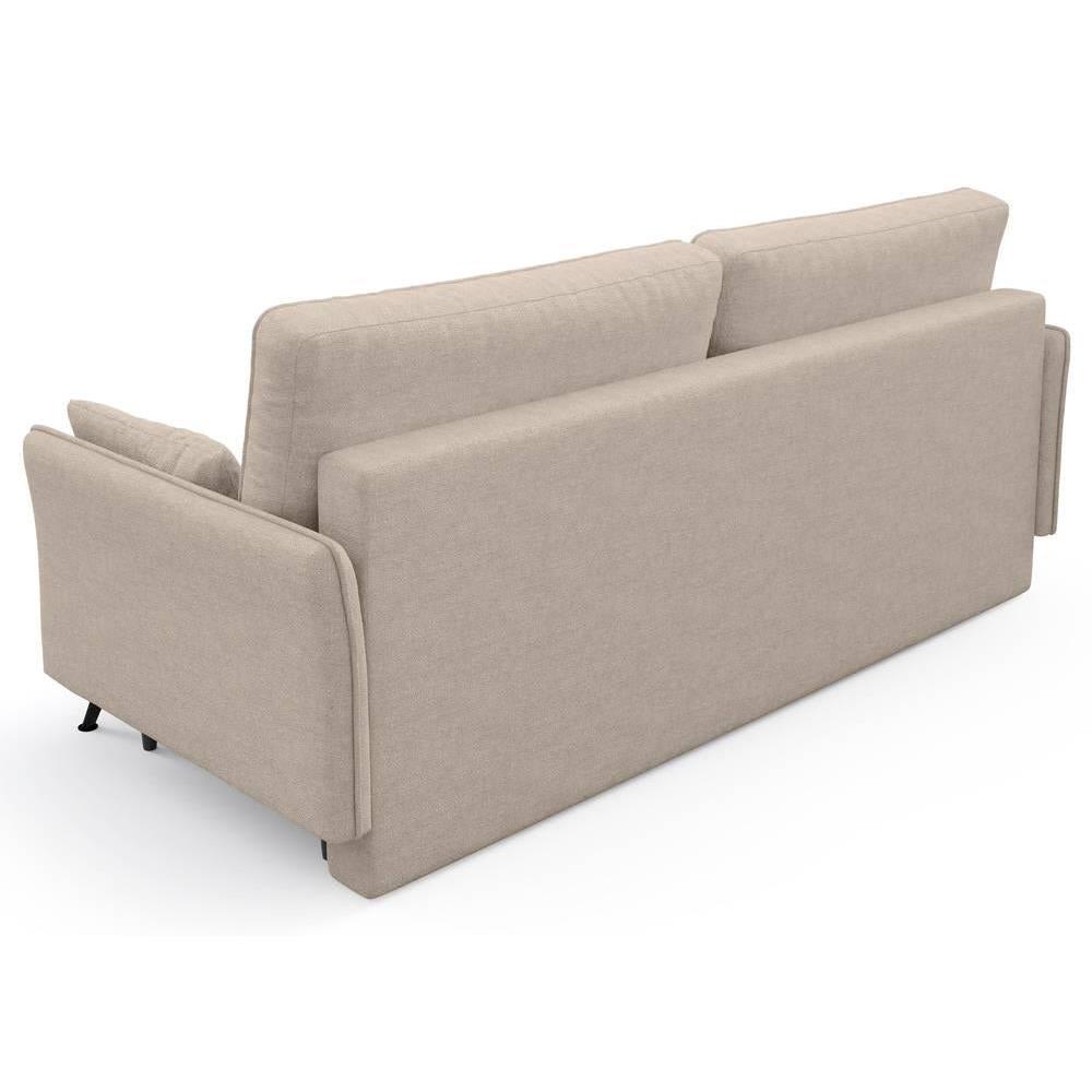 NADUVI Collection Slaapbank Seriate chenille met opbergruimte