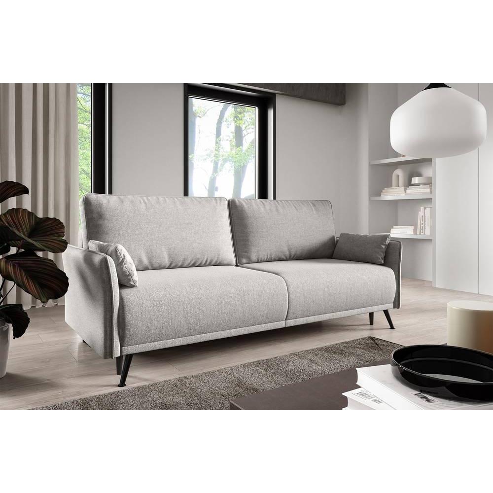 NADUVI Collection Slaapbank Seriate chenille met opbergruimte