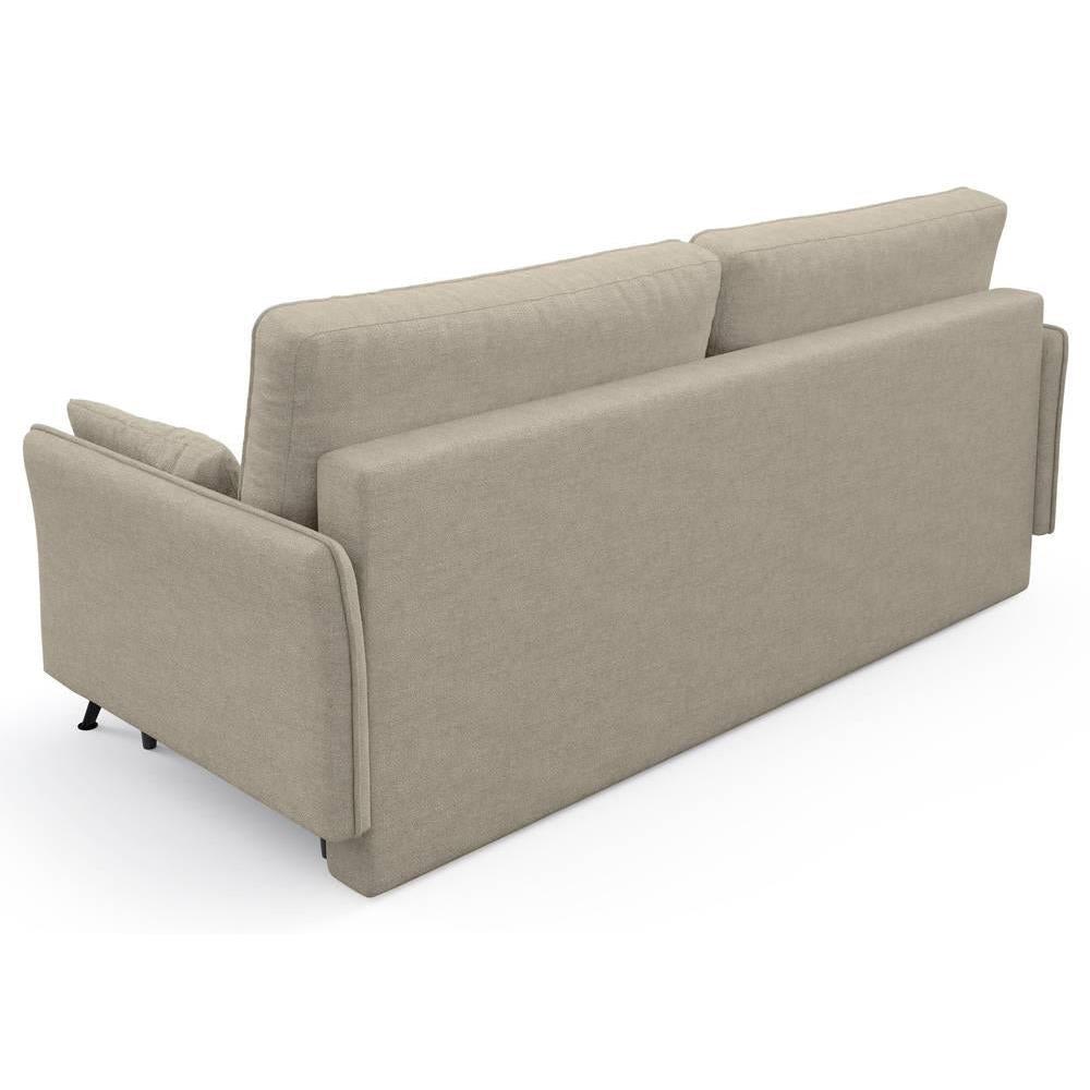 NADUVI Collection Slaapbank Seriate chenille met opbergruimte