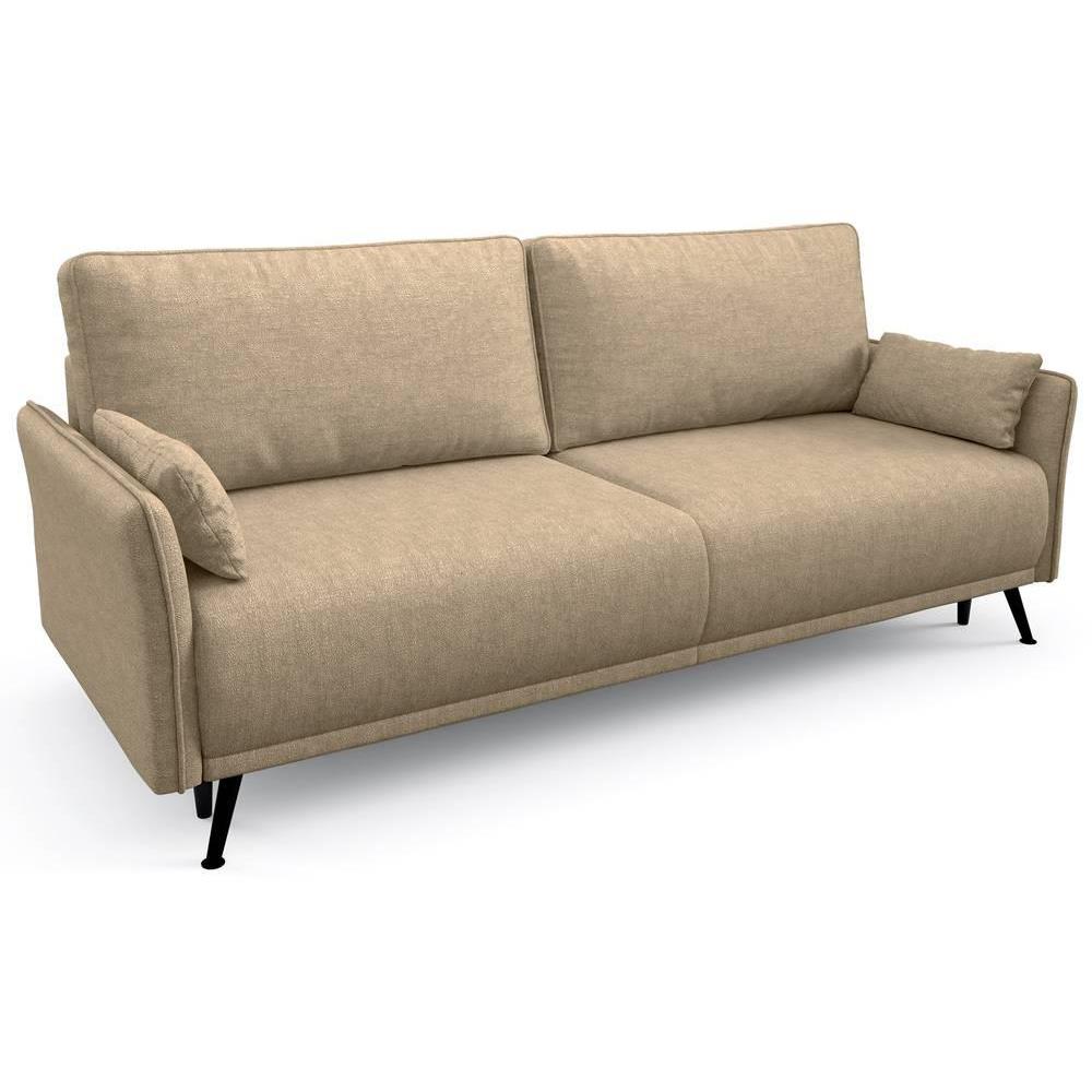 NADUVI Collection Slaapbank Seriate chenille met opbergruimte