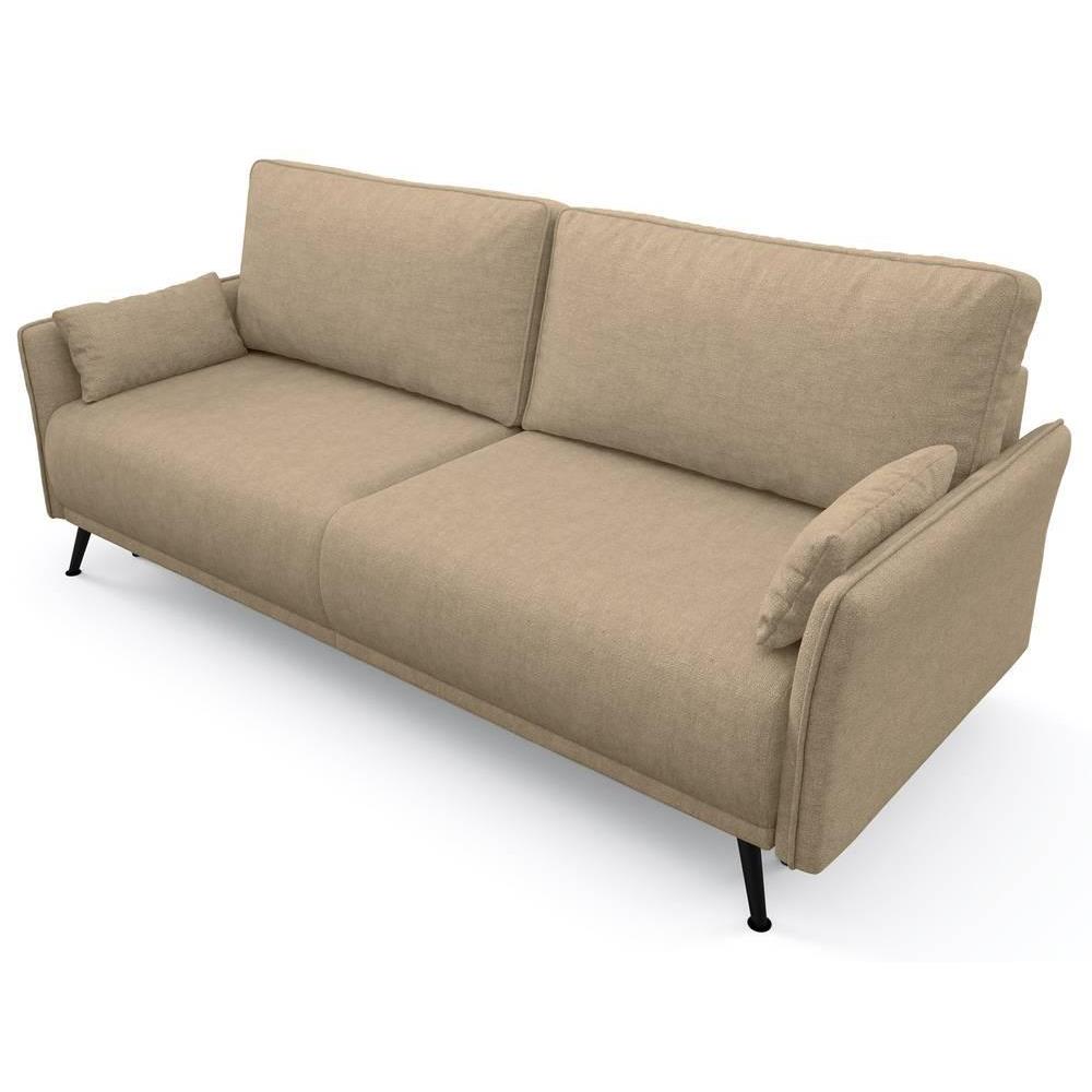 NADUVI Collection Slaapbank Seriate chenille met opbergruimte
