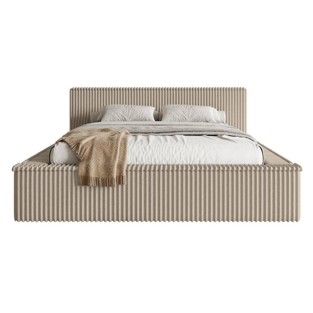 NADUVI Collection Bedframe Rafe ribstof 180 x 200 cm