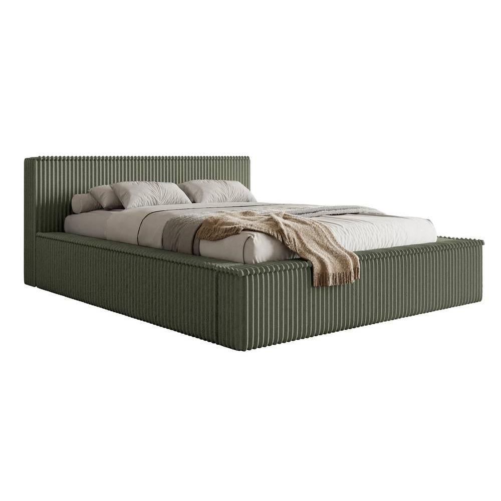 NADUVI Collection Bedframe Rafe ribstof 140 x 200 cm