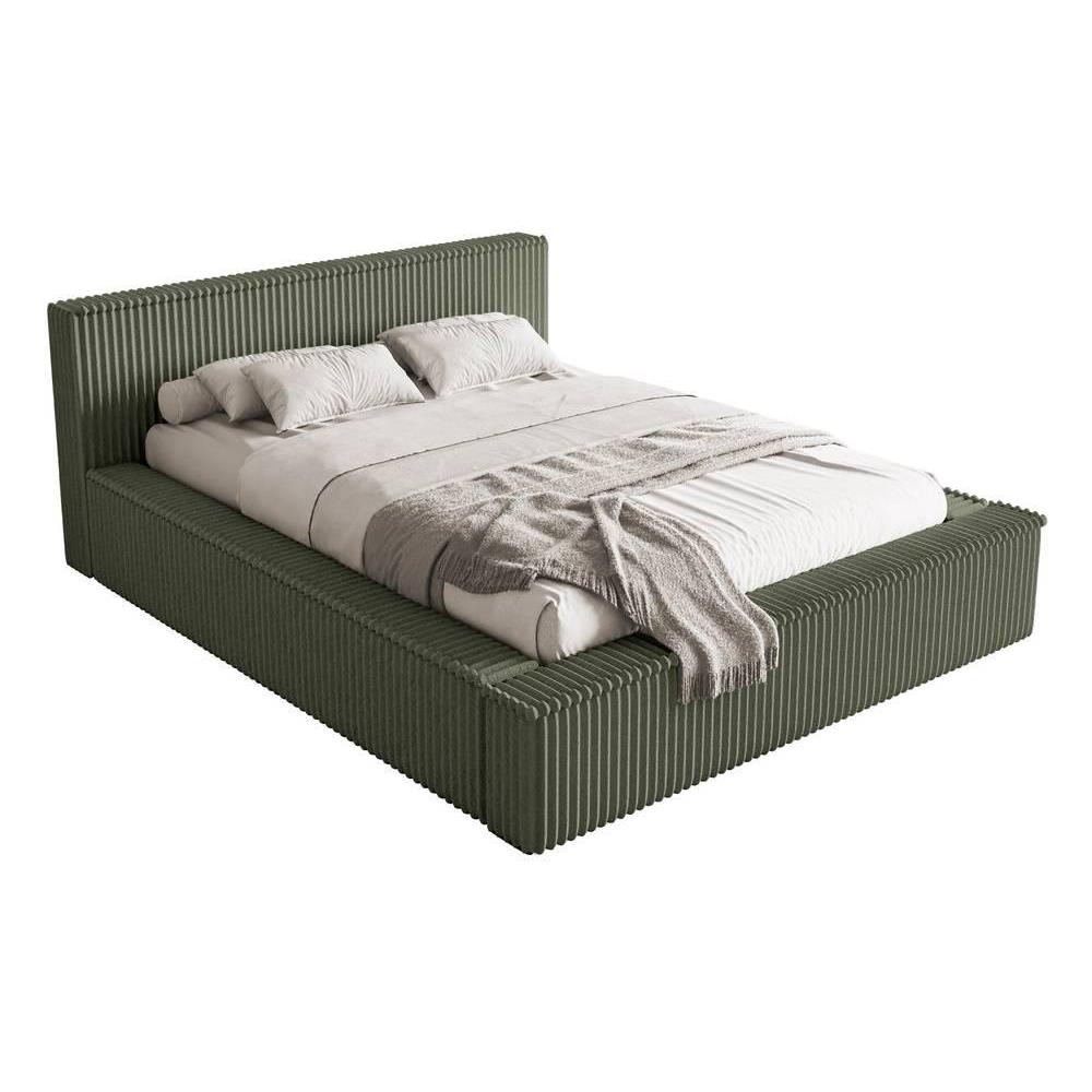 NADUVI Collection Bedframe Rafe ribstof 140 x 200 cm