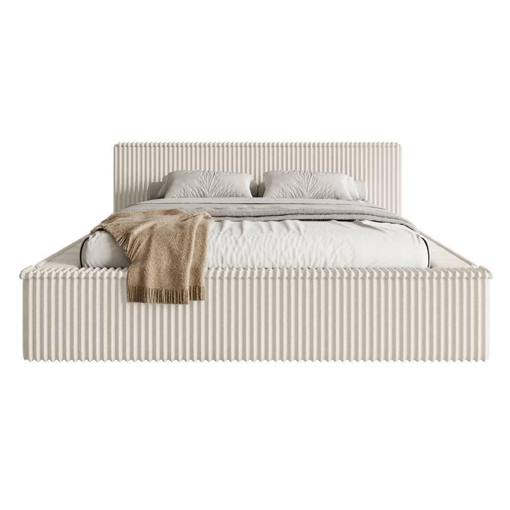 NADUVI Collection Bedframe Rafe ribstof 180 x 200 cm