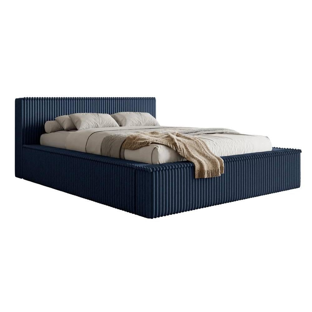NADUVI Collection Bedframe Rafe ribstof 140 x 200 cm