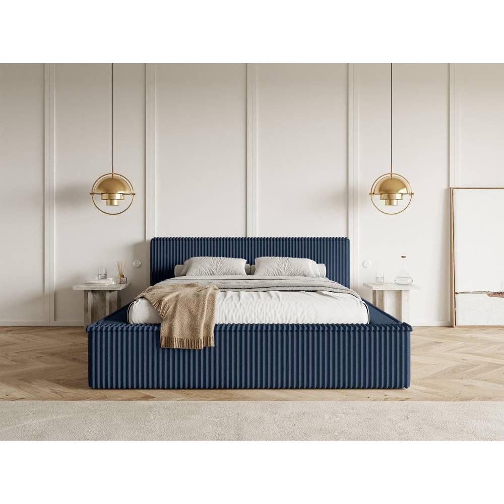 NADUVI Collection Bedframe Rafe ribstof 140 x 200 cm