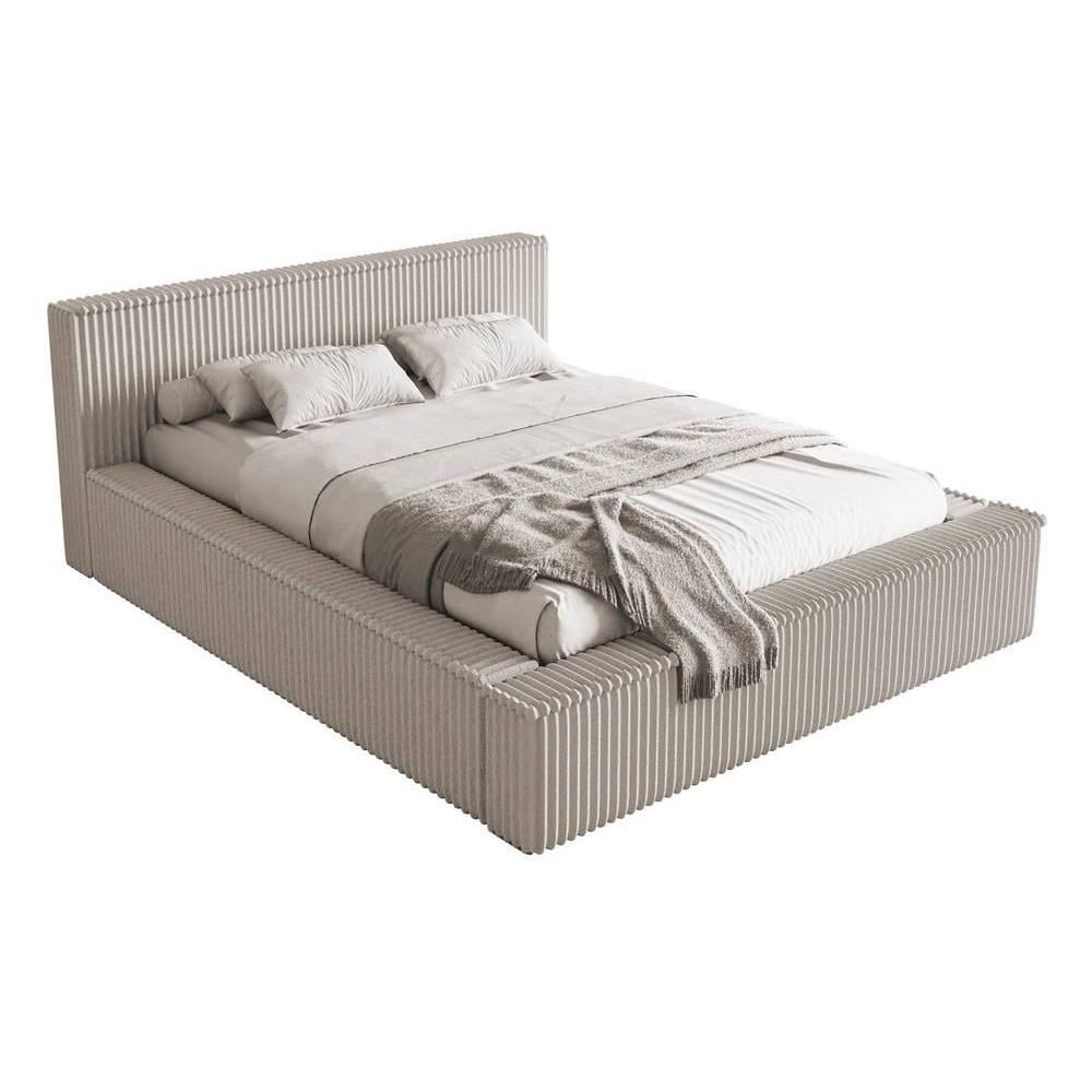 NADUVI Collection Bedframe Rafe ribstof 140 x 200 cm