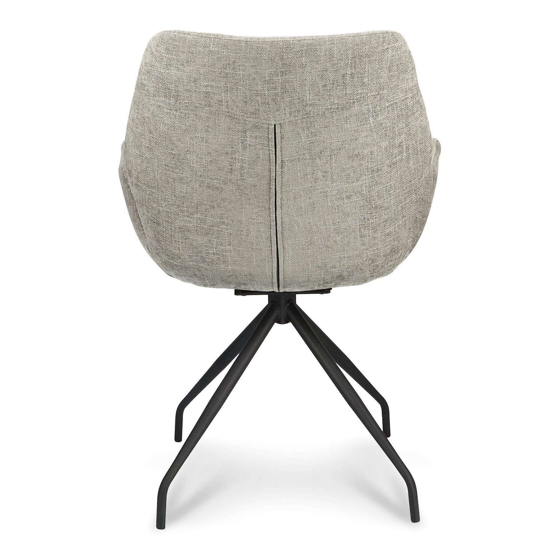 by fonQ  Cas Eetkamerstoel - Polyester - Taupe