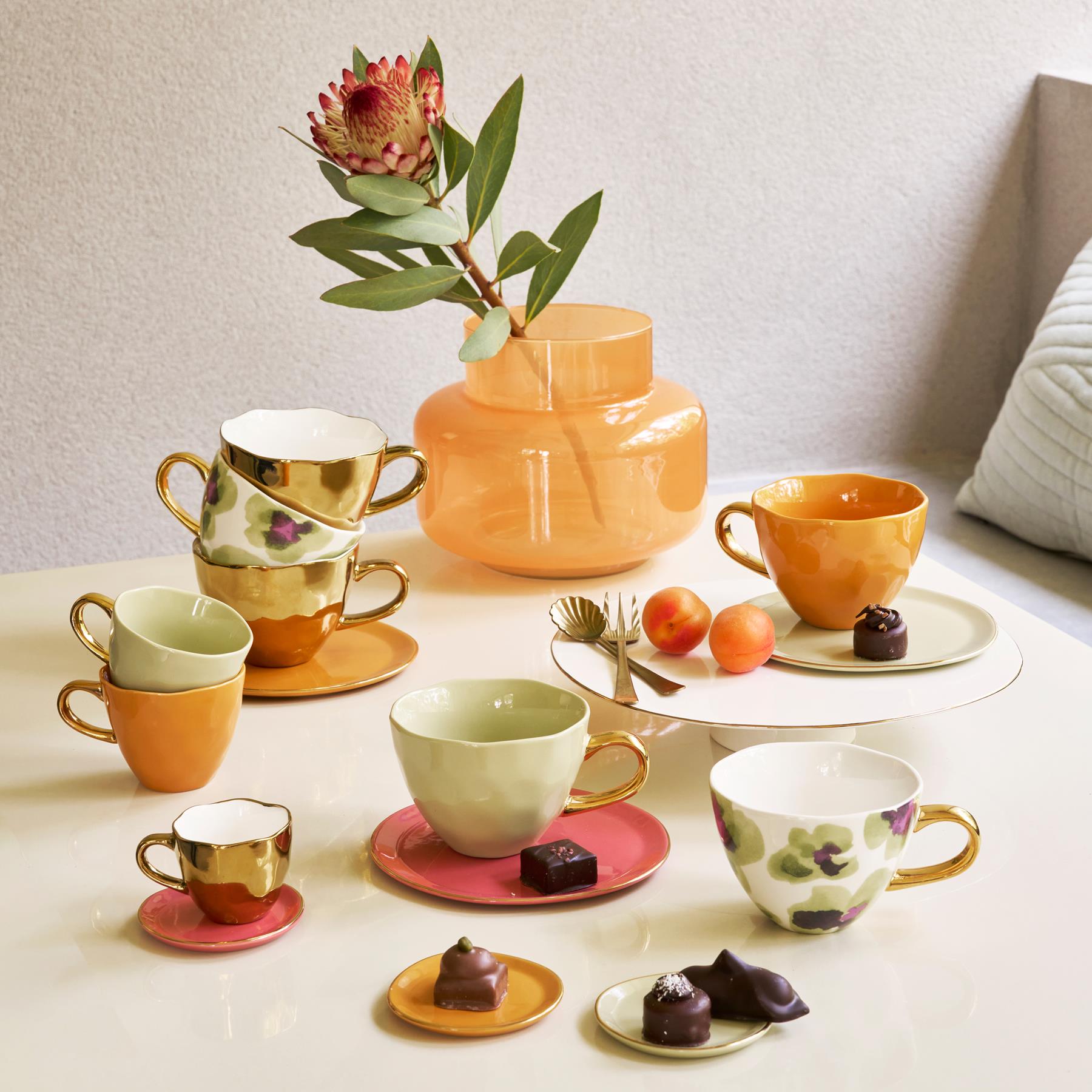 Urban Nature Culture Good Morning Koffiekop - Pale Green - 4 st.