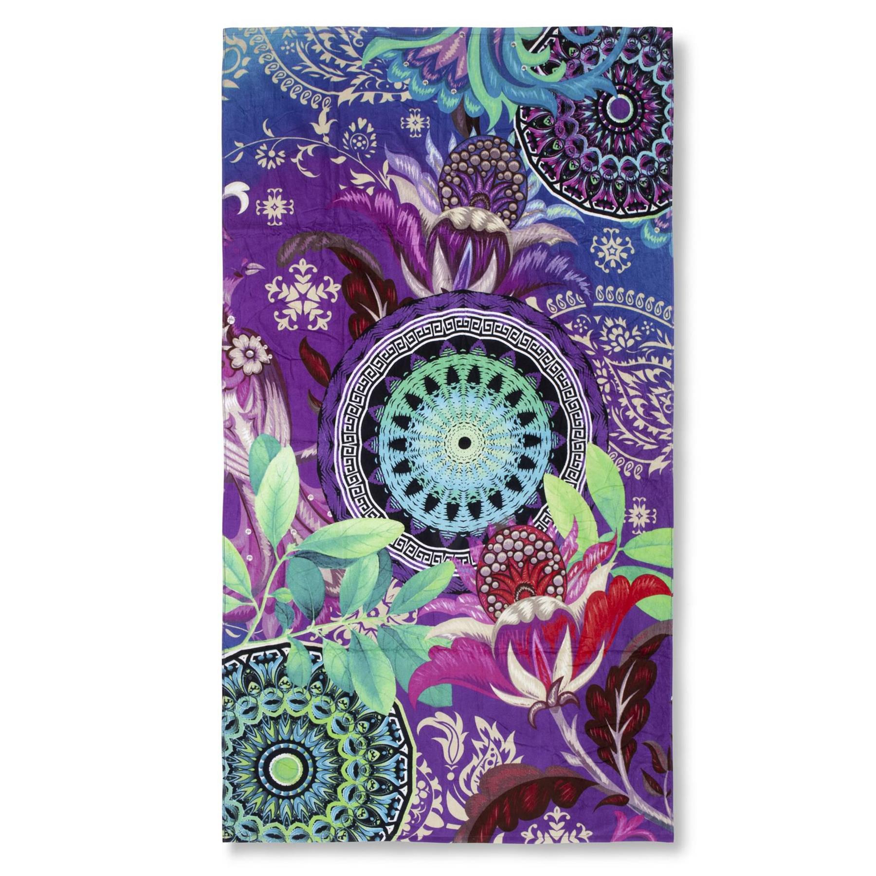 HIP Strandlaken Velours Katoen Axelle 100x180cm - multi
