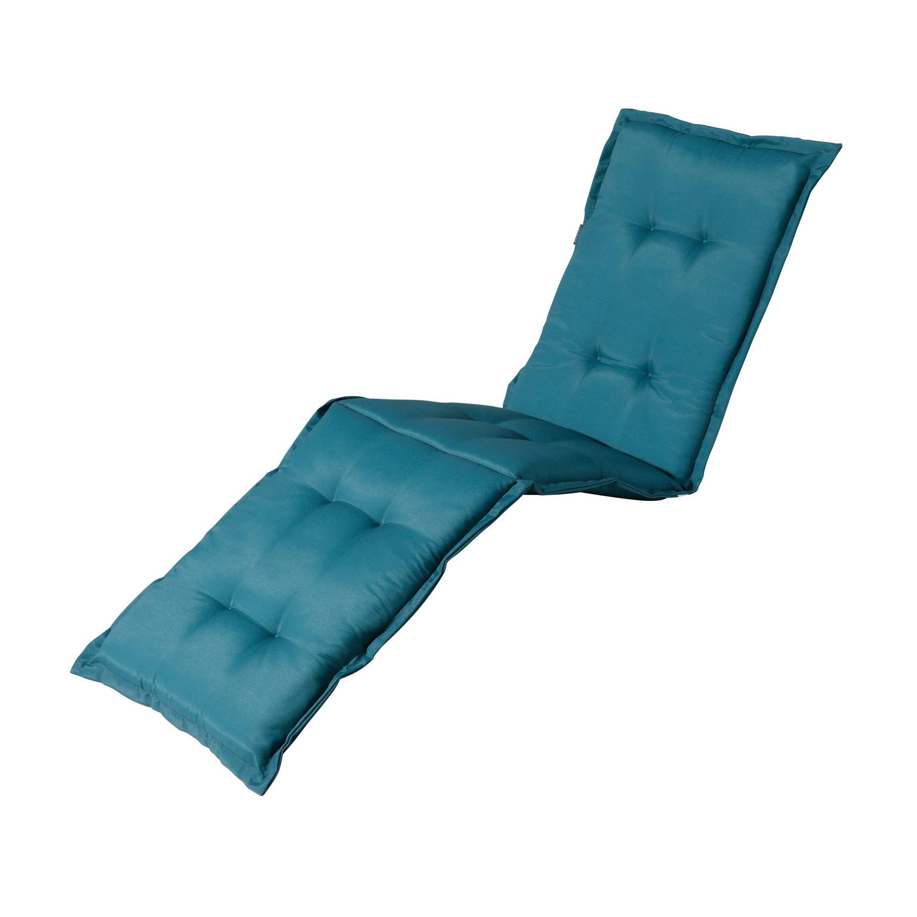 Madison - Ligbedkussen Panama sea blue - Ca. 200x65 cm