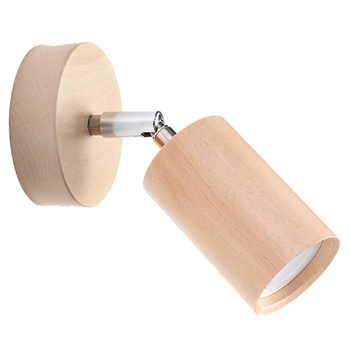 Bussandri Wandlamp scandinavisch - Hout - Hout kleur
