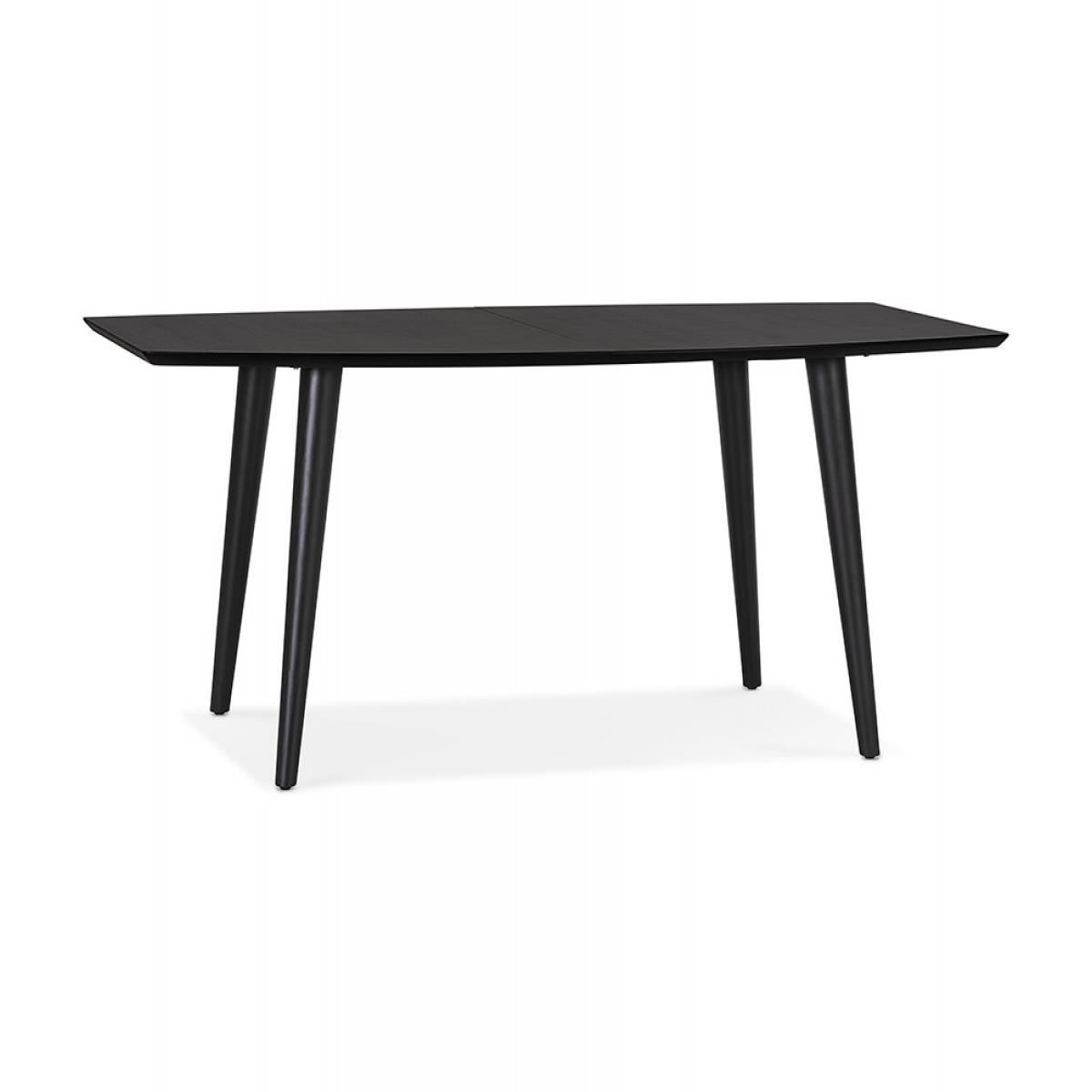ALTEREGO CROKUS Uitschuifbare eettafel - Zwart