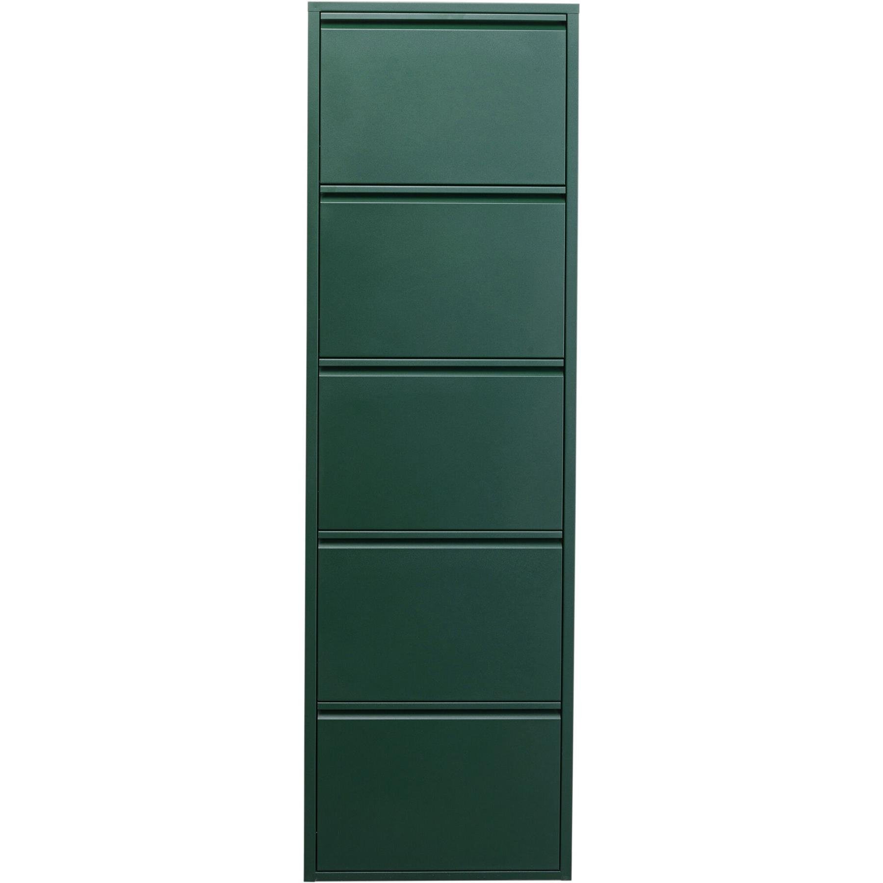 Kare Schoenenkast Caruso 5 Green (MO)