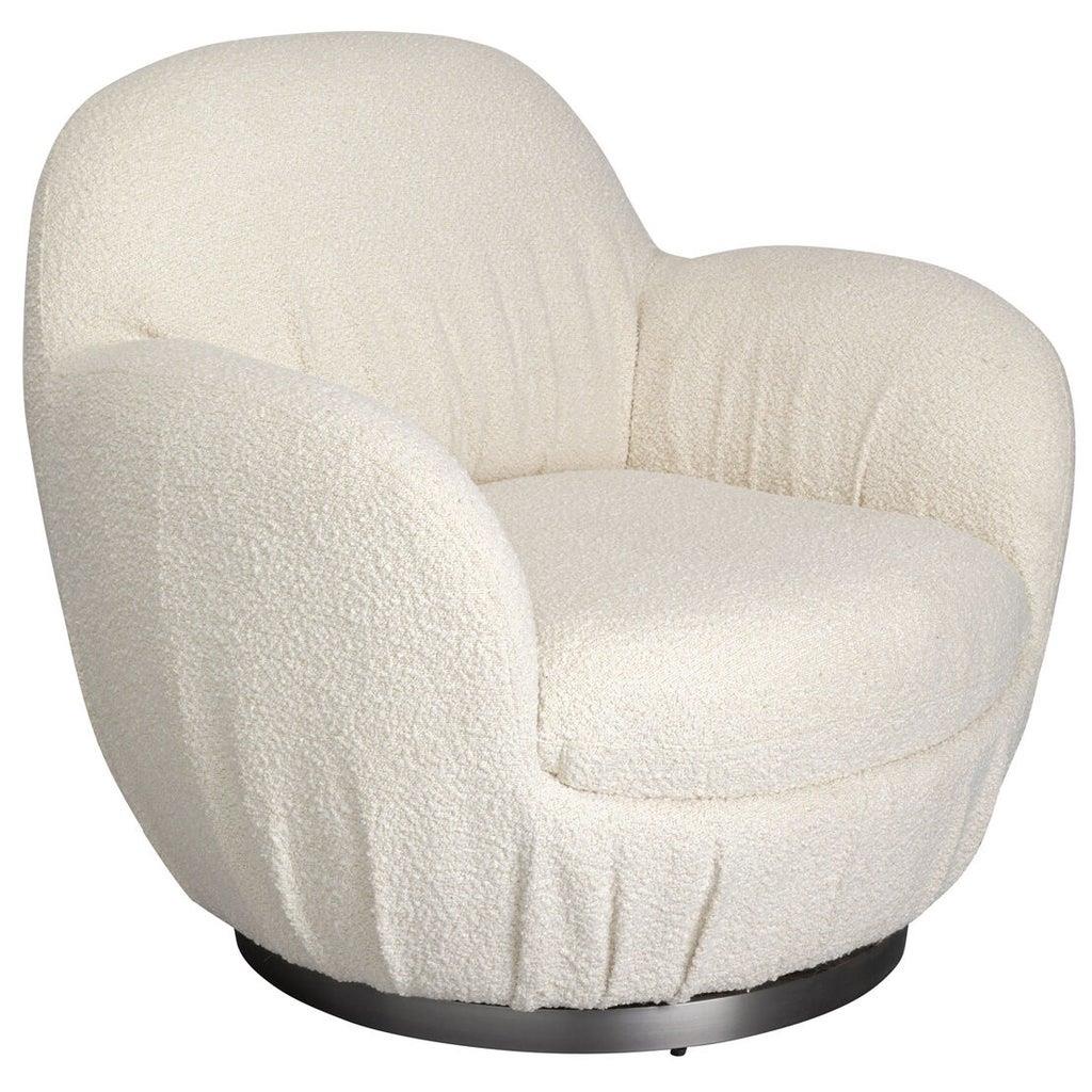 Kare Draaifauteuil Nube Boucle