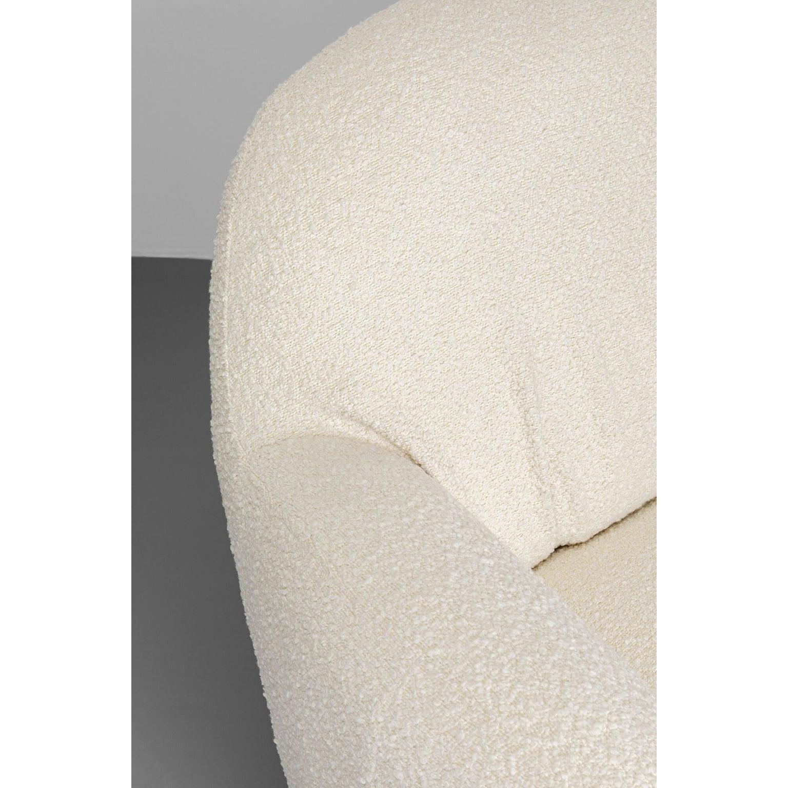 Kare Draaifauteuil Nube Boucle