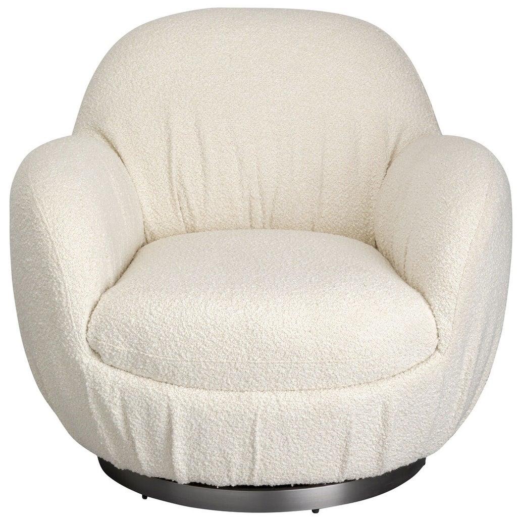 Kare Draaifauteuil Nube Boucle