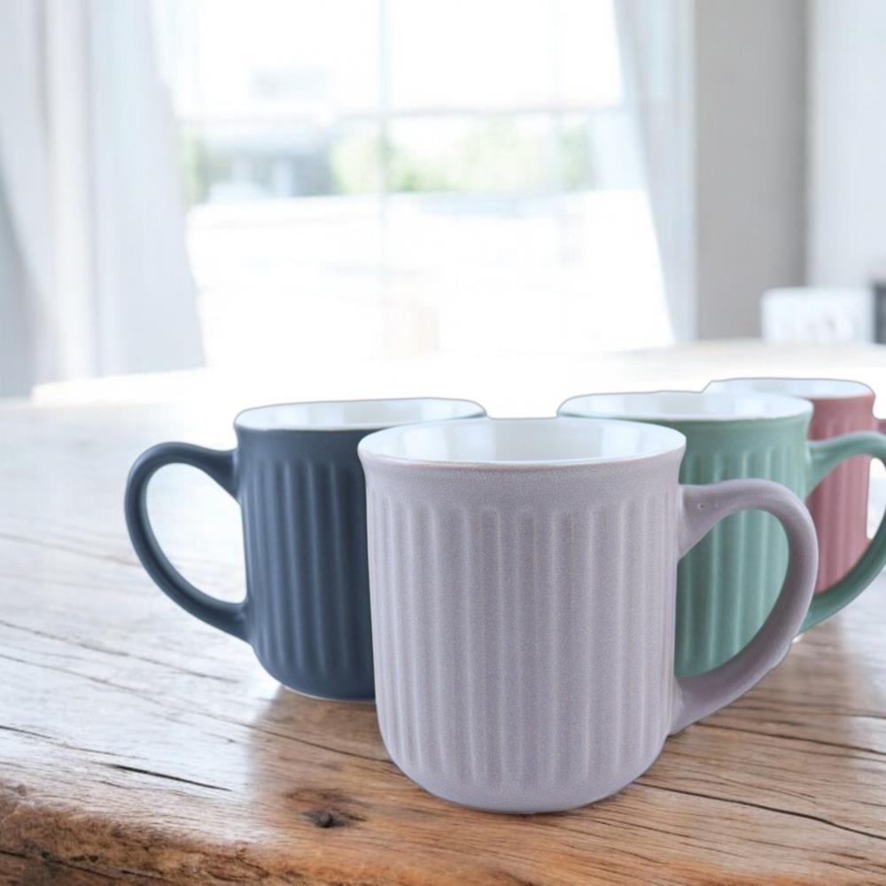OTIX Koffiekopjes met Oor Set van 4 Koffietassen 200ml Theemok  Aar...
