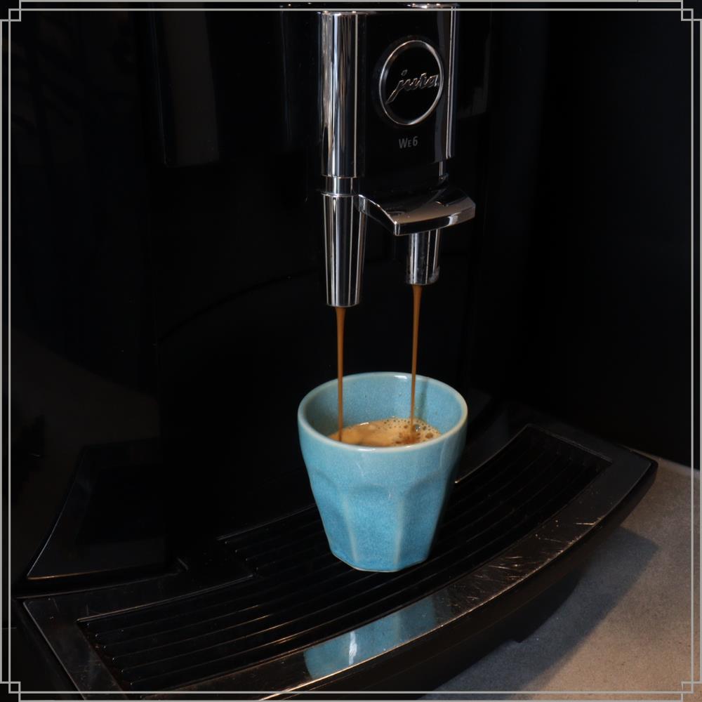 OTIX Espressokopjes Set van 4 Porselein Hittebestendig 90ml Zonder...