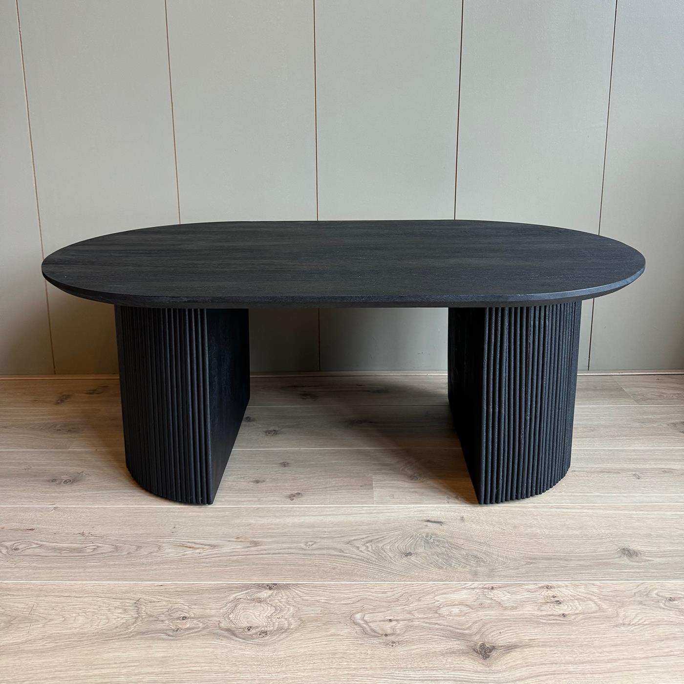 Old Inn - Salontafel Luca ovaal zwart