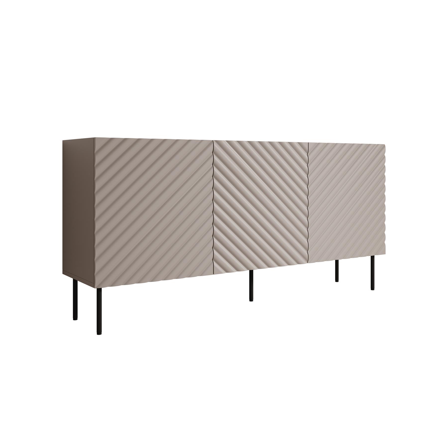 Meubella Dressoir Laguna - Beige - 165 cm