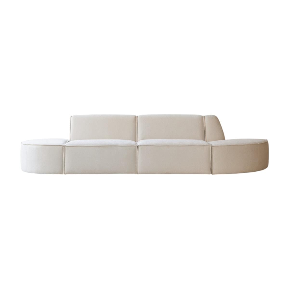 Tikamoon - Modulaire Dario 2-3 zitsbank in beige stof