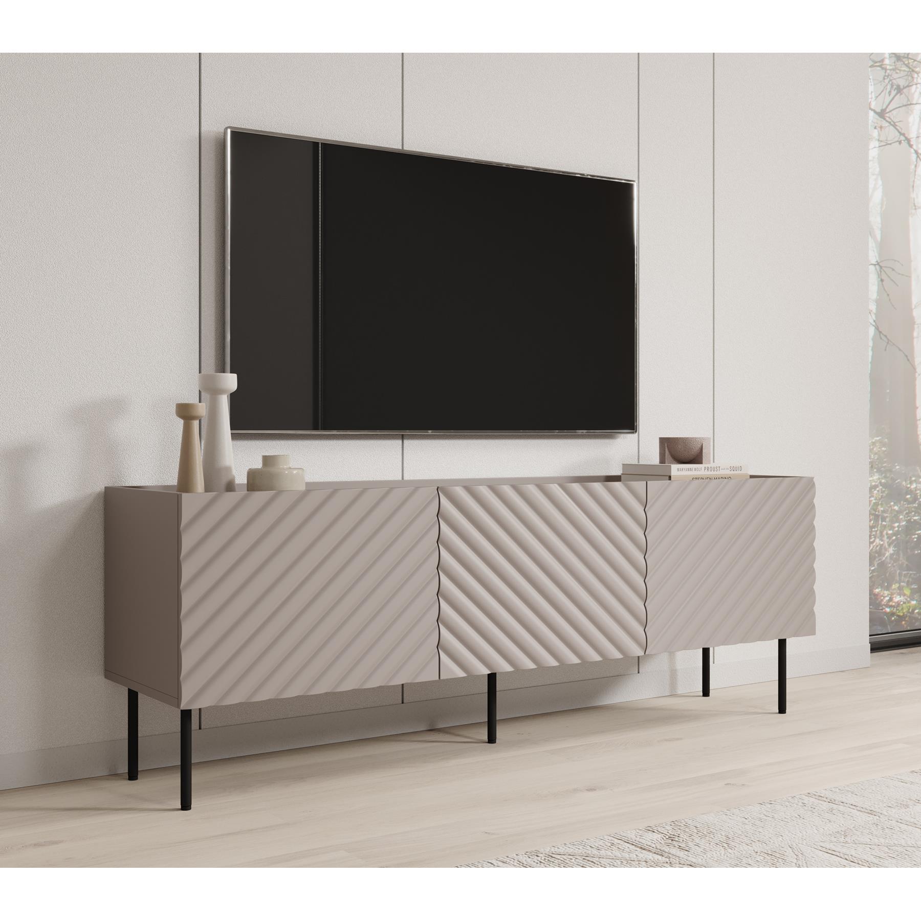 Meubella TV-Meubel Laguna - Beige - 165 cm