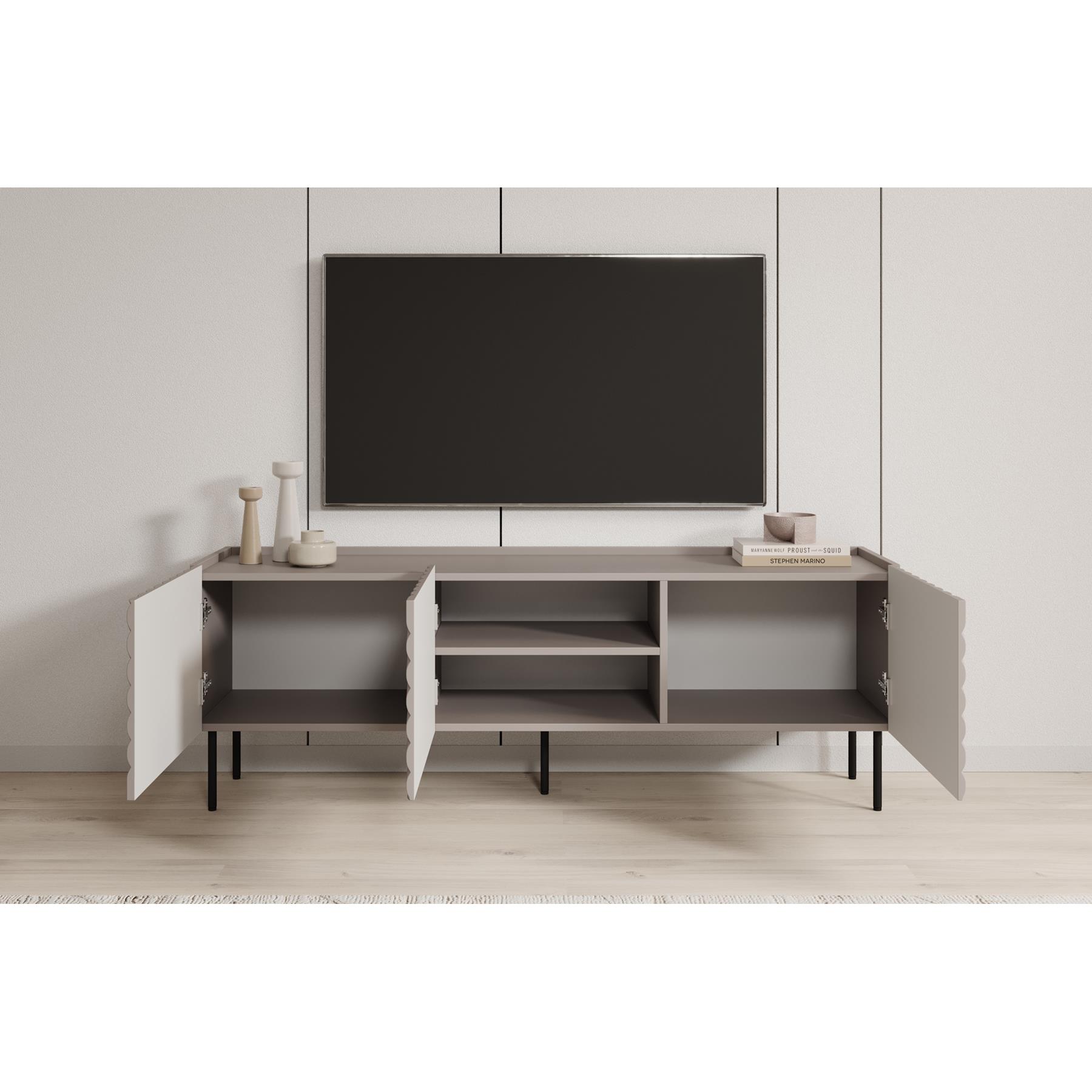 Meubella TV-Meubel Laguna - Beige - 165 cm