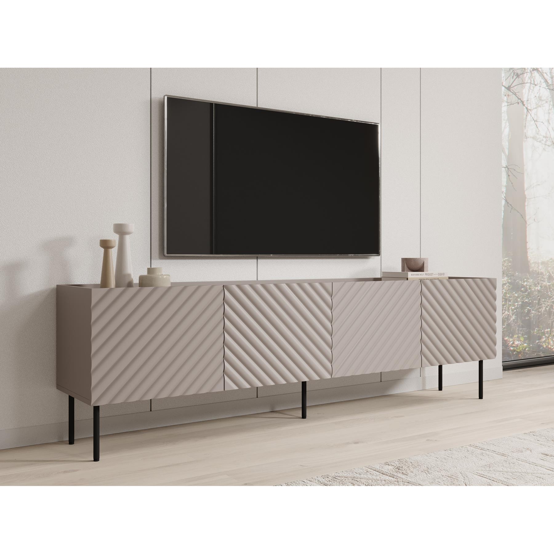 Meubella TV-Meubel Laguna - Beige - 200 cm