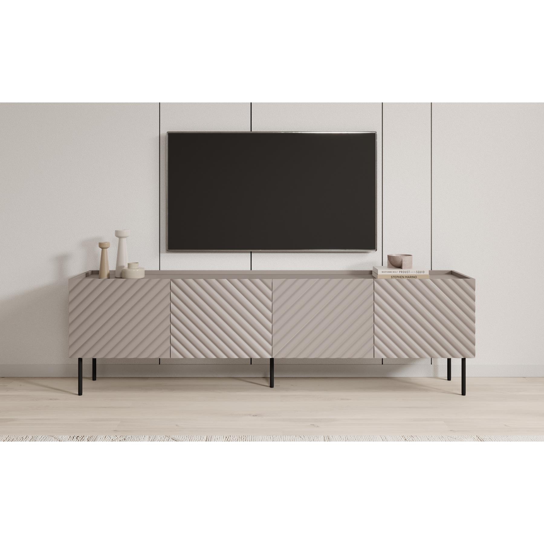 Meubella TV-Meubel Laguna - Beige - 200 cm