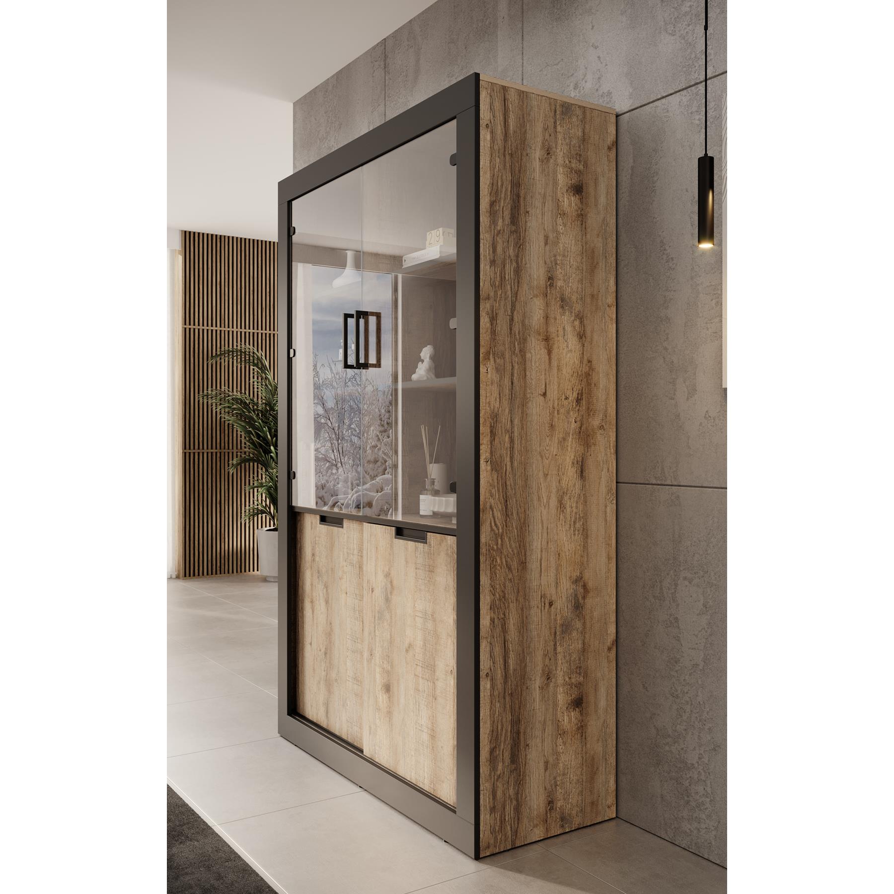 Meubella Buffetkast Trinidad - Eiken - 120 cm