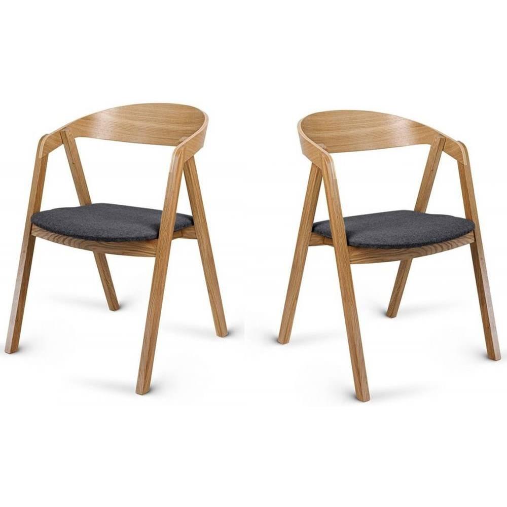 NADUVI Collection Set van 2 Lasse eetkamerstoelen