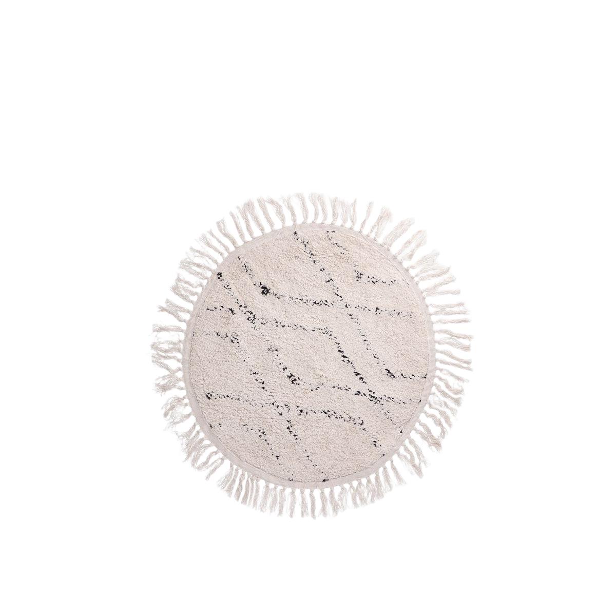 Sissy-Boy Grijze ronde badmat (60 cm)