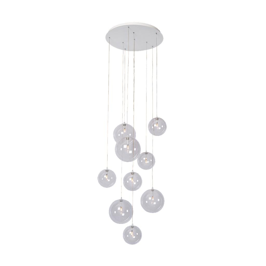 Atmooz Hanglamp Woonkamer Zwart Camau 9 White