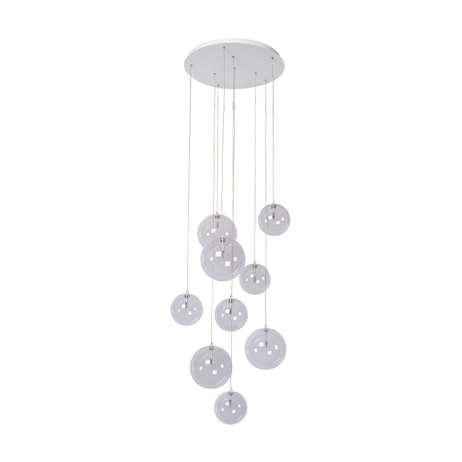 Atmooz Hanglamp Woonkamer Zwart Camau 9 White